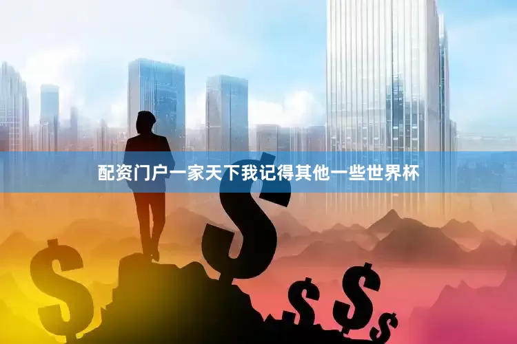 配资门户一家天下我记得其他一些世界杯
