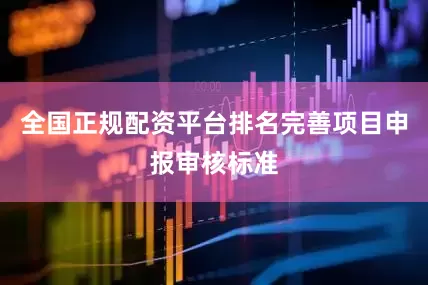 全国正规配资平台排名完善项目申报审核标准