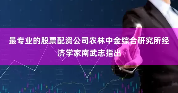 最专业的股票配资公司　　农林中金综合研究所经济学家南武志指出